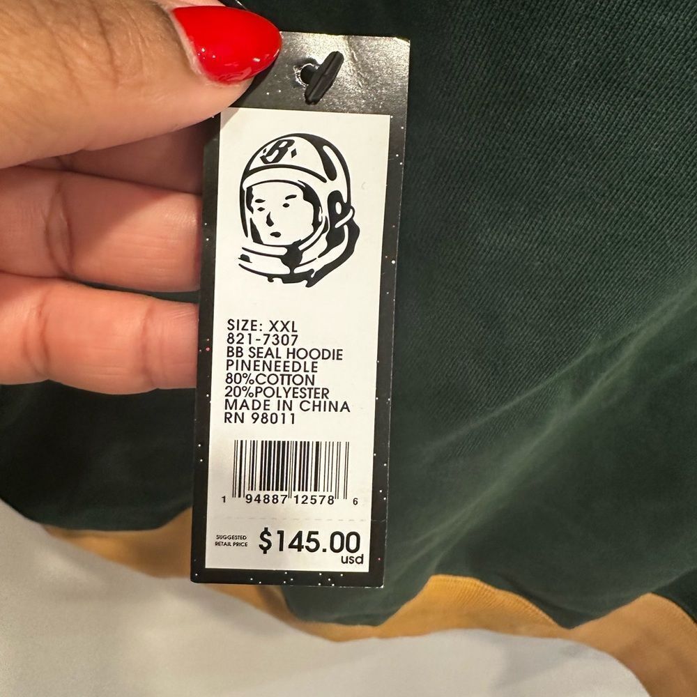 Billionaire Boys Club Seal Hoodie 'Pineneedle' - Picture 5 of 5